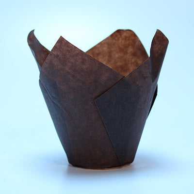 MUFFIN MOLD (TULIPE 717550) BROWN X-LARGE 2400 units