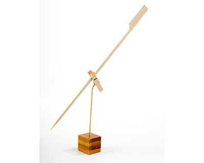 BAMBOO SKEWER TEPOKU PADDLE SHAPE 180mm - 100 units