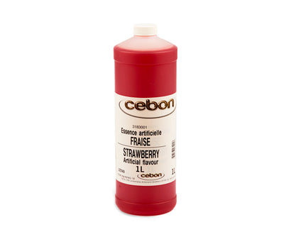STRAWBERRY ARTIFICIAL FLAVOUR - BERTHELET 1 litres