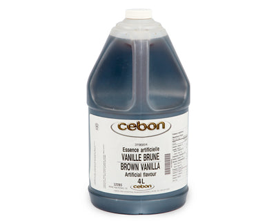 BROWN VANILLA ARTIFICIAL FLAVOUR - CEBON 4 litres