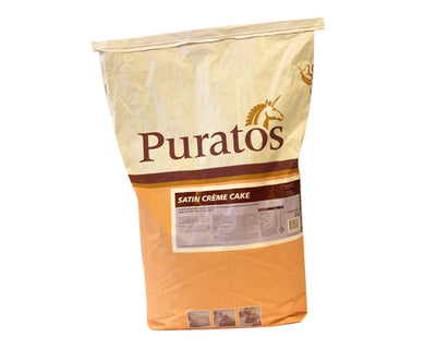 VANILLA CREAM SATIN CAKE MIX - PURATOS 20 kg