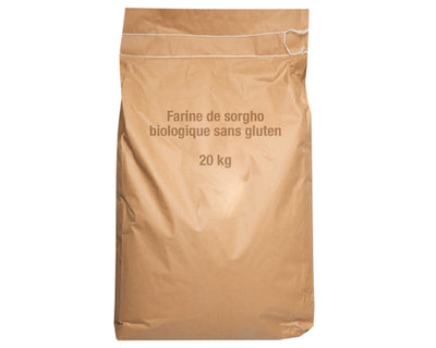ORGANIC GLUTEN FREE SORGHO FLOUR - TRIGONE - 20kg