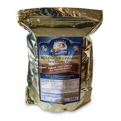 ORGANIC GLUTEN FREE ALL PURPOSE FLOUR LA MERVEILLEUSE - CUISINE L'ANGÉLIQUE - 3.25kg - 2 units