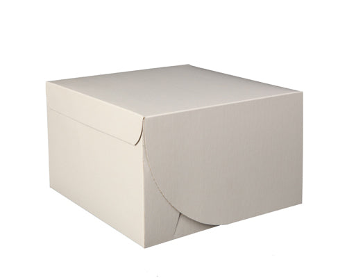 CARDBOARD CAKE BOX 10 X 10 X 3.5 - 100 units