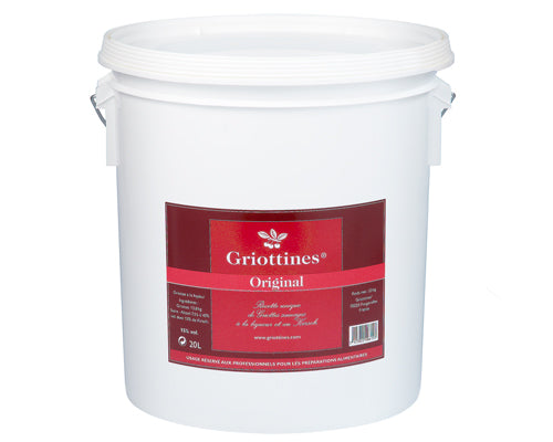 GRIOTTINES IN  PAIL - GRANDES DISTILLERIES PEUREUX 20 litres