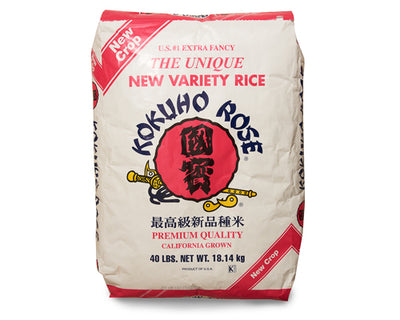 KOKUHO ROSE RICE (SUSHI) 40 lbs - 18.144 kg