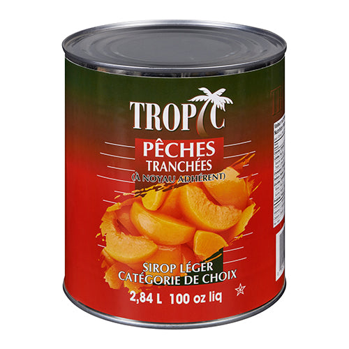 SLICED PEACHES IN LIGHT SYROP 2.84 l