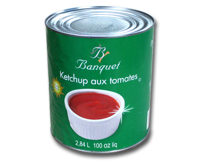 TOMATO KETCHUP - BANQUET 100 oz