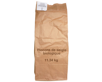 ORGANIC RYE FLAKES - 11.34kg