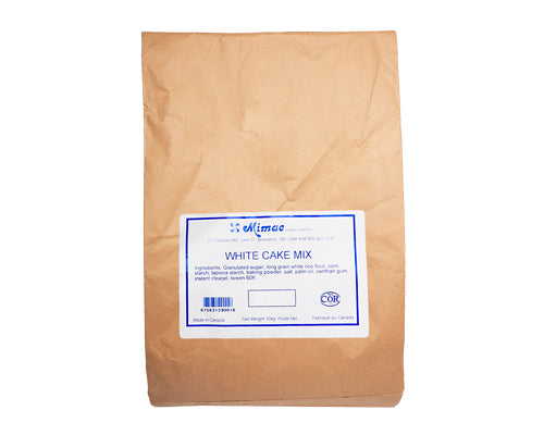 WHITE CAKE MIX GLUTEN FREE - MIMAC 10 kg
