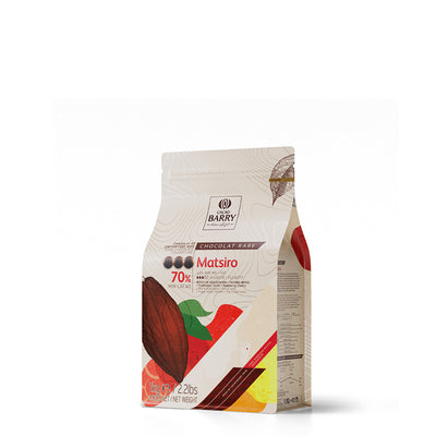 CHOCOLAT DE COUVERTURE NOIR MATSIRO CACAO BARRY – 1 KG
