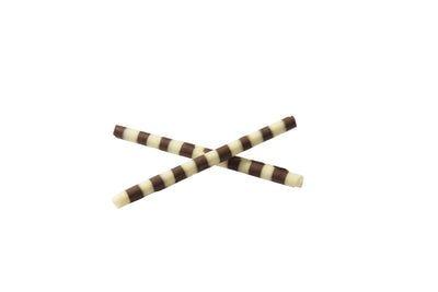 DARK AND IVORY CHOCOLATE ROLLS - MONA LISA - 100 units