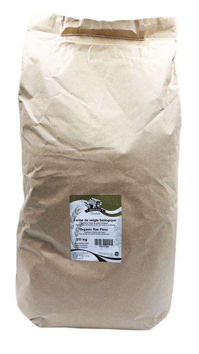 ORGANIC RYE FLOUR - MOULIN LACOSTE - 20kg