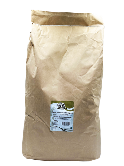 ORGANIC BUCKWHEAT FLOUR - MOULIN LACOSTE - 20kg