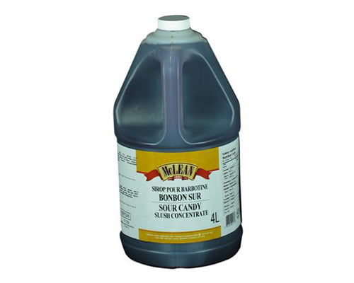 SLUSH SYROP SOUR CANDY - MCLEAN 4 litres