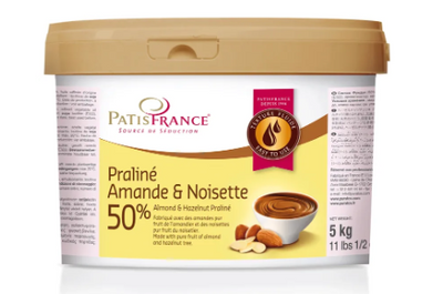 ALMOND AND HAZELNUT PRALINE 50% - PATISFRANCE - 5 kg