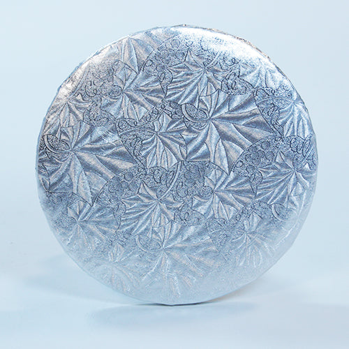 8'' ROUND SILVER CAKE BOARD 1/2 - 6 units