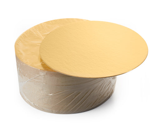 GOLD 60 PTS CAKE BOARD 12 ROUND 100 units