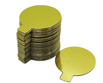 3 ROUND GOLD BOARDS 500 units