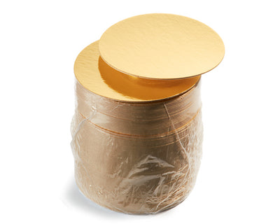 GOLD 60 PTS CAKE BOARD 6 ROUND 100 units