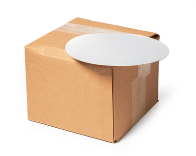 SILVER 28 PTS THIN CAKE BOARD 9 ROUND 250 units