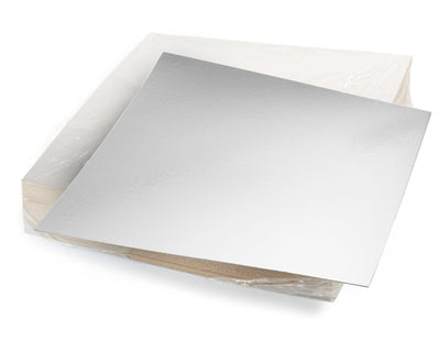 SILVER 28 PTS CAKE BOARD 14X14  100 units