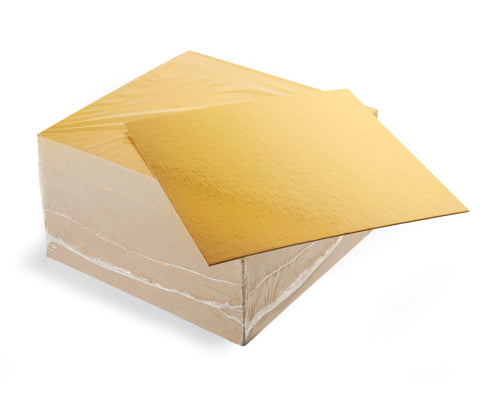 MEDIUM GOLD CAKE BOARD 7 x 7 60 100 units