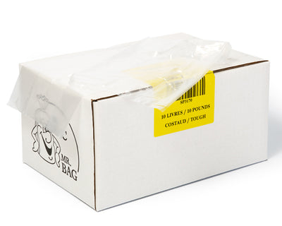 POLYTHYLÈNE BAGS 10 lb - 7 X 3 X 20 - 500 units