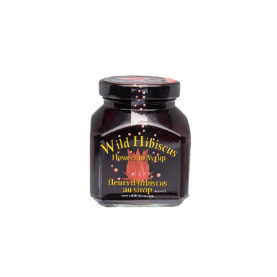 HIBISCUS FLOWERS IN SYRUP (11 FLOWERS) 250 g