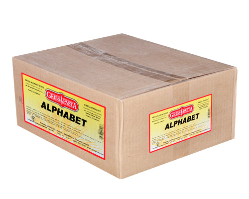 ALPHABET PASTA - 10 lb - 9.072 kg