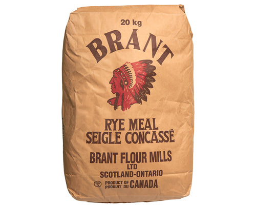 COARSE RYE MEAL - BRANT - 20kg