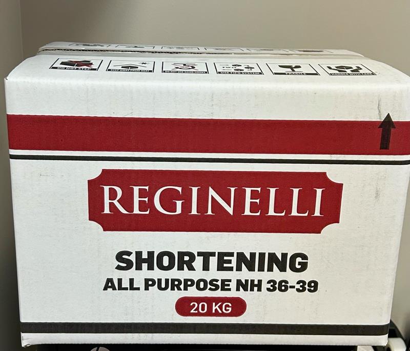 ALL PURPOSE SHORTENING NH 36-39 - REGINELLI 20 kg
