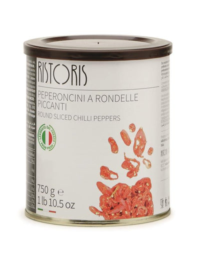 SLICED CHILLI PEPPER - RISTORIS 750 g