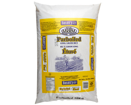 PARBOILED LONG GRAIN RICE - DAINTY 20 kg | PantryLot
