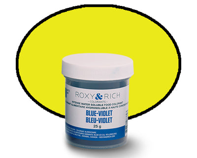 POWDER WATER SOLUBLE FOOD COLORANT LEMON YELLOW - ROXY & RICH COLORANT 25 g