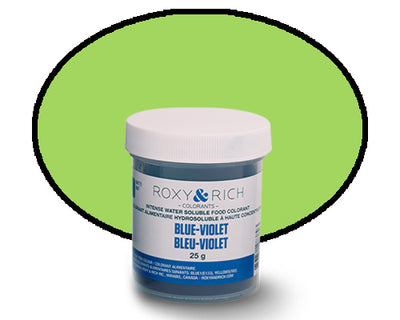 POWDER WATER SOLUBLE FOOD COLORANT APPLE GREEN - ROXY & RICH COLORANT 25 g