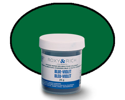 POWDER WATER SOLUBLE FOOD COLORANT ROYAL GREEN - ROXY & RICH COLORANT 25 g