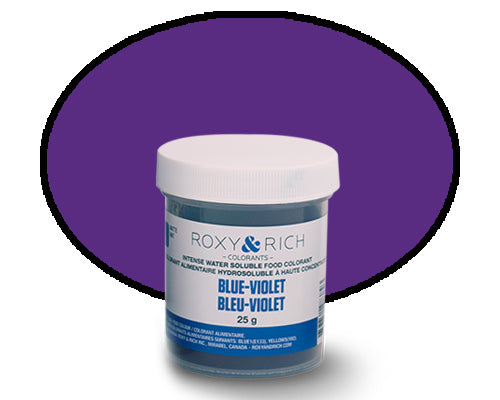 POWDER WATER SOLUBLE FOOD COLORANT VIOLET  - ROXY & RICH COLORANT 25 g