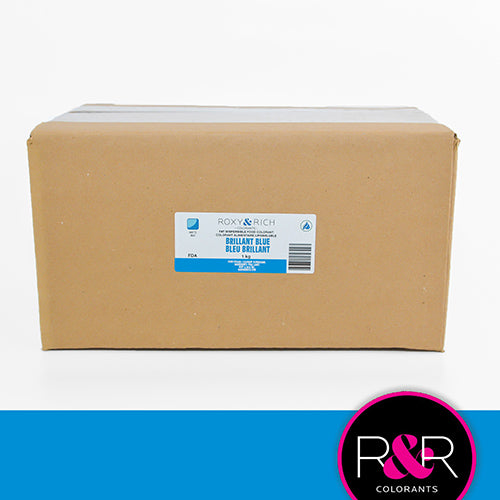 POWDER FAT DISPERSIBLE FOOD COLORANT BRILLIANT BLUE - ROXY & RICH COLORANT 1 kg