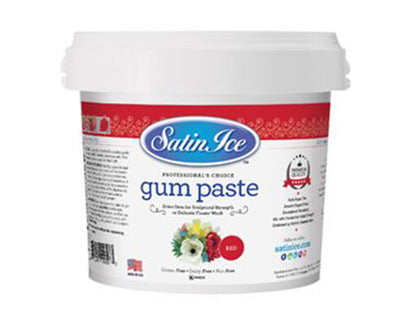 RED GUMPASTE READY TO USE - SATIN ICE 1 kg