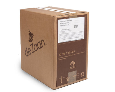 SUPERIOR MILK CHOCOLATE CHIPS 37% - SCHOKINAG - 10 kg