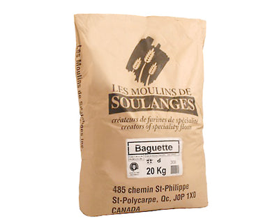 BAGUETTE FLOUR - LES MOULINS DE SOULANGES - 20kg