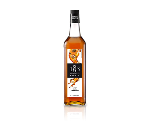 AMARETTO FLAVORED SYRUP 1883 - MAISON ROUTIN - 1 L