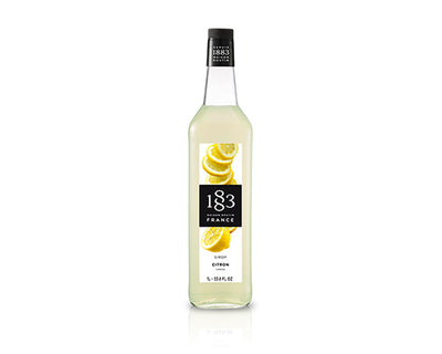 LEMON FLAVORED SYRUP 1883 - MAISON ROUTIN - 1 L