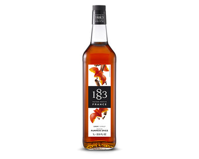 PUMPKIN SPICE FLAVORED SYRUP 1883 - MAISON ROUTIN - 1 L