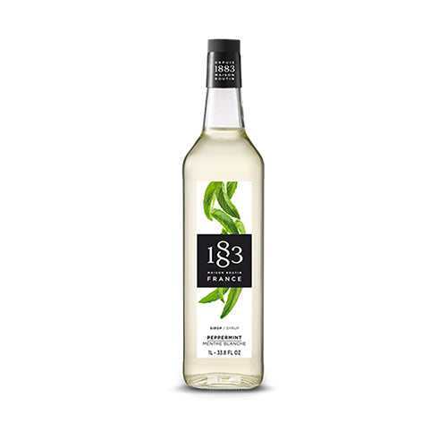 PEPPERMINT FLAVORED SYRUP 1883 - MAISON ROUTIN - 1 L