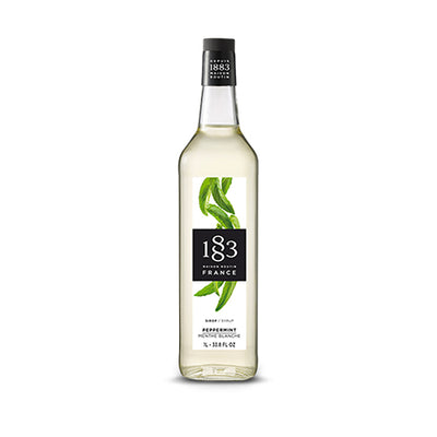 PEPPERMINT FLAVORED SYRUP 1883 - MAISON ROUTIN - 1 L