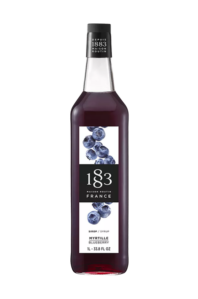 BLUEBERRY FLAVOURED SYRUP - 1883 MAISON ROUTIN - 1 litre