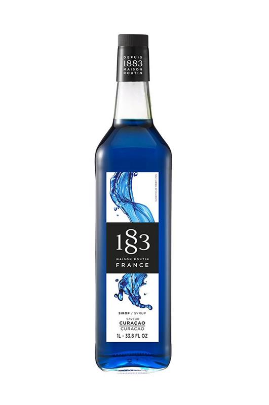 BLUEBERRY FLAVORED SYRUP 1883 - MAISON ROUTIN - 1 L