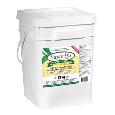 WHITE SOFT SOY MARGARINE 13 kg SAPORITO
